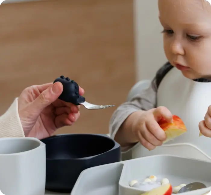 colheres de alimentação para bebês